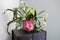 Ter Steege Bloempot Metaal Fuchsia-Multicolour D 33 cm H 28 cm