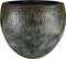 Ter Steege Bloempot Metaal Groen-Blauw D 54 cm H 42 cm