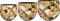 Ter Steege Bloempot Metaal Multicolour D 24 cm H 21 cm