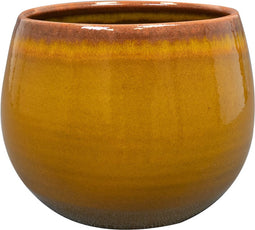 Ter Steege Bloempot Oker Geel D 19 cm H 16 cm