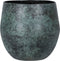 Ter Steege Bloempot-Sierpot Metaal Groen-Blauw-Grijs D 24 H 21 cm