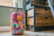 Ter Steege Bloempot-Siervaas Metaal Fuchsia-Multicolour D 30 cm H 42 cm