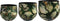 Ter Steege Bloempot-Siervaas Metaal Multicolour D 21 cm H 24 cm