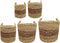 Ter Steege Plantenmand voor Binnen Zeegras Beige-Bruin D 36 cm H 33 cm
