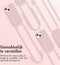 iMoshion Hoesje Geschikt voor iPhone 13 Hoesje Met Koord - iMoshion Color Backcover met afneembaar koord - Roze