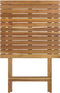 TERNI - Bistroset voor 2 - Lichte houtkleur - Acaciahout