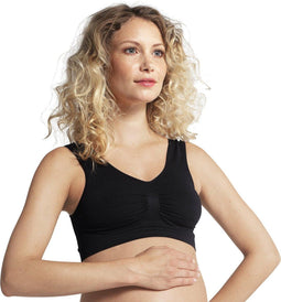 Carriwell Meegroeibh - Zwangerschapsbh - Naadloos en comfortabel - Zwart