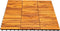 Terrastegels acaciahout - set van 9 - 30x30
