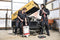Terratrend Werkbroek 3230 Grijs/Oranje - grijs - 52