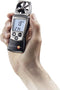 TES luchtsnelheidsmeter 410, ind/aanduiding dig, display verlicht