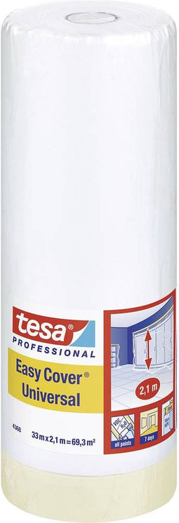 tesa 04368-00000-03 Afdekfolie tesa Easy Cover Lichtbruin (l x b) 33 m x 2.1 m 1 stuk(s)
