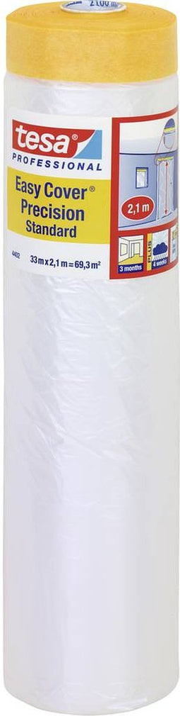 tesa 04402-00001-01 Afdekfolie tesa Easy Cover Oranje (l x b) 33 m x 2.1 m 1 stuk(s)