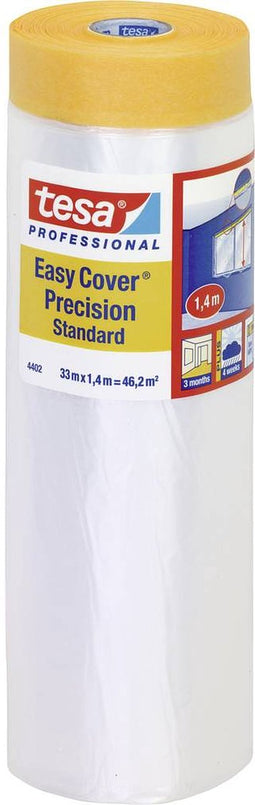 tesa 04402-00002-01 Afdekfolie tesa Easy Cover Oranje (l x b) 33 m x 1.4 m 1 stuk(s)