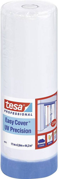 tesa 04411-00000-00 Afdekfolie tesa Easy Cover Blauw (l x b) 17 m x 2.6 m 1 stuk(s)