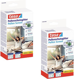 tesa 55286-00500-01 Pollenrooster (b x h) 130 cm x 150 cm Antraciet 2 stuk(s)