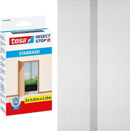 Tesa - 55679 - Vliegengordijn - 65x220 cm - Zwart