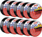 tesa 56192 Isolatietape Zwart (l x b) 10 m x 15 mm 10 stuk(s)