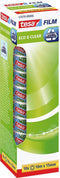 tesa 57070-00000-01 Zelfklevende folie Eco & Clear Transparant (l x b) 10 m x 15 mm 10 stuk(s)