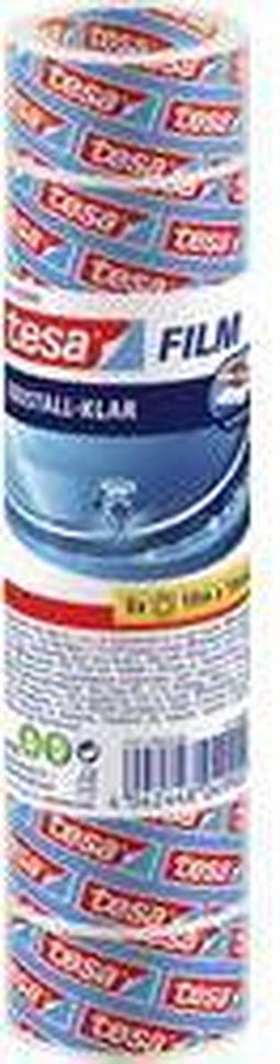 tesa 57417-00000-02 Zelfklevende folie Kristalhelder Transparant (l x b) 10 m x 19 mm 8 stuk(s)
