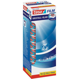 tesa 58259-00000-00 tesafilm Kristalhelder Transparant (l x b) 33 m x 15 mm 10 stuk(s)