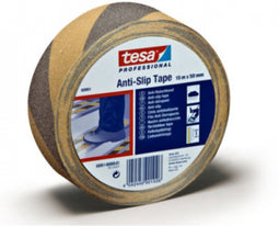 tesa 60951-00000-00 Anti-sliptape tesa Professional Zwart, Geel (l x b) 15 m x 50 mm 1 stuk(s)
