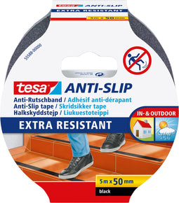 Tesa anti-slip tape | ft 5 m x 50 mm | zwart