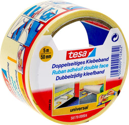 Tesa Dubbelzijdig Kleefband - 50 mm x 5 m