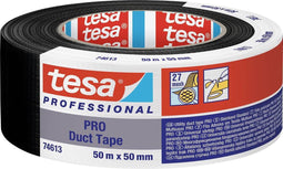 tesa Duct Tape PRO 74613-00002-00 Reparatietape Zwart (l x b) 50 m x 50 mm 1 stuk(s)