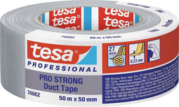 tesa Duct Tape PRO-STRONG 74662-00003-00 Reparatietape Grijs (l x b) 50 m x 50 mm 1 stuk(s)