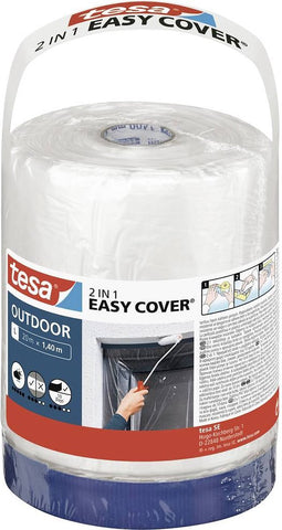 tesa Easy Cover Economy 56589-00000-00 Afdekfolie (l x b) 20 m x 1.40 m 1 stuk(s)