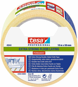 tesa EXTRA STRONG 04944-00002-11 Dubbelzijdige tape tesafix 4944 Wit (l x b) 10 m x 50 mm 1 stuk(s)