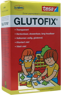 Tesa glutofix lijmpoeder 500 gram - Hobby/knutselbenodigdheden - Kinderlijm - Lijmpoeder/plakpoeder/kleefpoeder - Plakken/lijmen - Knutselen