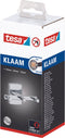 Tesa Klaam Driedubbele haak 12x6x5.5cm Chroom