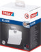 Tesa Klaam Toiletrolhouder met deksel 14x12.5x5.3cm Chroom