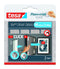 Tesa - Kleefstip powerstrips click medium 4 paar wit | 10 stuks