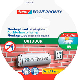 Tesa Montagetape Outdoor - 5 m x 19 mm