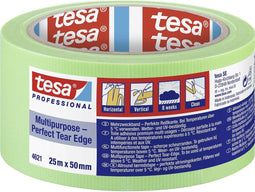 tesa MULTIPURPOSE 04621-00011-00 Gipstape tesa Professional Lichtgroen (l x b) 25 m x 50 mm 1 stuk(s)