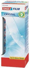 Tesa plakband Crystal formaat 33 m x 19 mm pak van 8 rollen