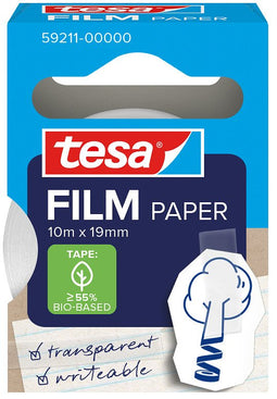 Tesa - Plakband film papier 19mmx10m | 10 stuks