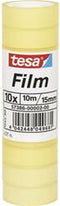 Tesa - Plakband film standaard 15mmx10m krimp 10 rollen