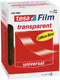 Tesa Plakband film transparant formaat 19 mm x 10 m 8 rolletjes