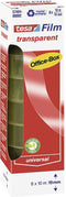 Tesa Plakband film transparant formaat 19 mm x 10 m 8 rolletjes