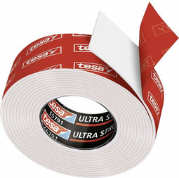 Tesa Powerbond montagetape extra sterk 19 mm x 1,5 m - Dubbelzijdige tape - Klustape