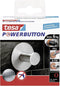 tesa POWERBUTTON Classic zelfklevende haak (Ø x h) 50 mm x 31 mm Metaal Inhoud: 1 stuk(s)