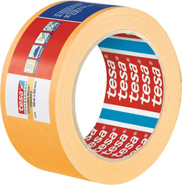 tesa PRECISION STANDARD 04344-00000-00 Maskeertape Präzisionskrepp Geel (l x b) 50 m x 50 mm 1 stuk(s)