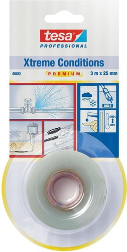 tesa PREMIUM 04600-00000-00 Afdichtingstape tesa Professional Xtreme Conditions Transparant (l x b) 3 m x 25 mm 1 stuk(