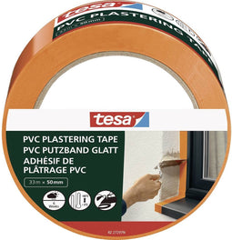 tesa PVC Putzband 55487-00000-01 Gipstape Oranje (l x b) 33 m x 50 mm 1 stuk(s)