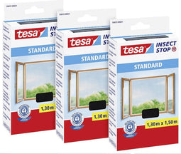 tesa STANDARD 55672-00500-00 Vliegenhor (b x h) 1300 mm x 1500 mm Wit 3 stuk(s)