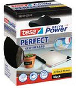 Tesa Tesa Klussentape 275X38 Zwart.