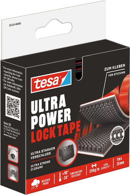 tesa Ultra Power Lock Klittenband (l x b) 1 m x 25 mm 1 stuk(s)